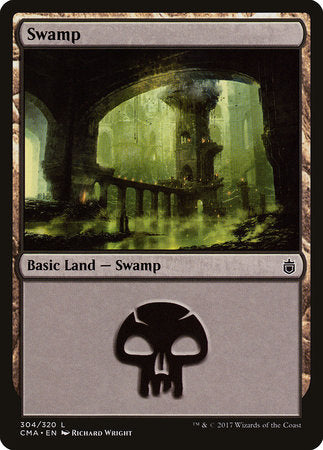 Swamp (304) [Commander Anthology] | Good Games North