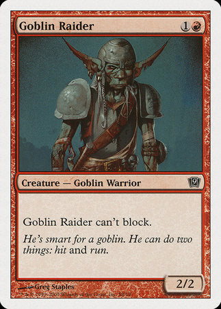 Goblin Raider [Ninth Edition] | Good Games North