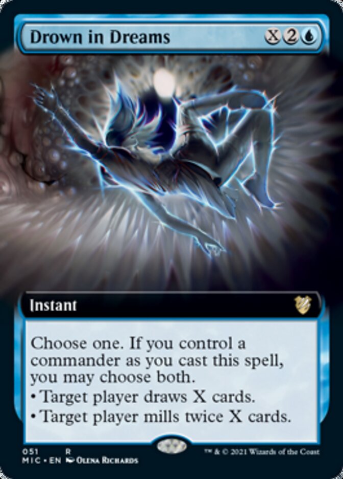 Drown in Dreams (Extended) [Innistrad: Midnight Hunt Commander] | Good Games North