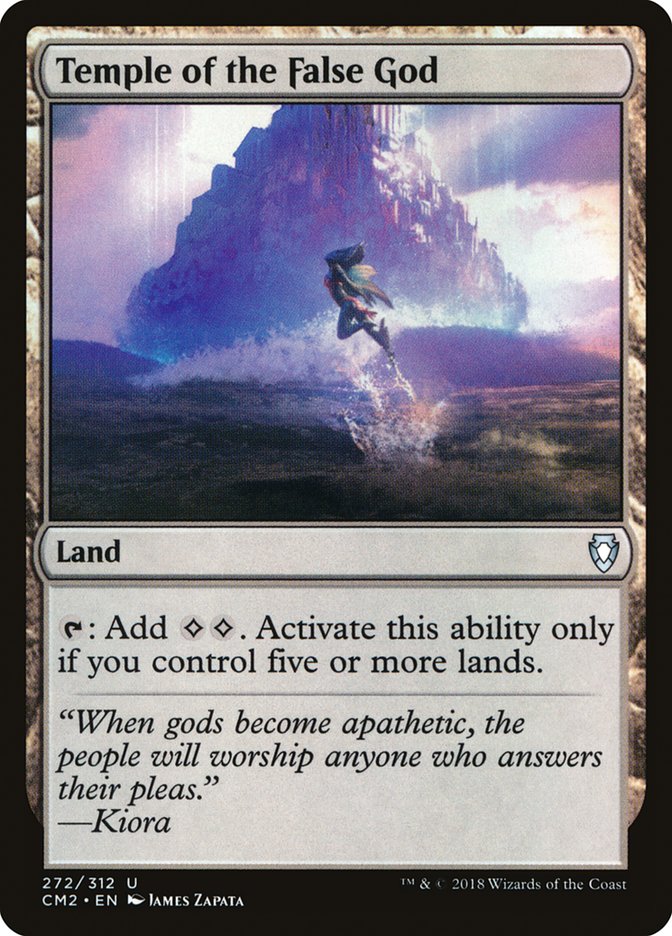 Temple of the False God (272/312) [Commander Anthology Volume II] | Good Games North