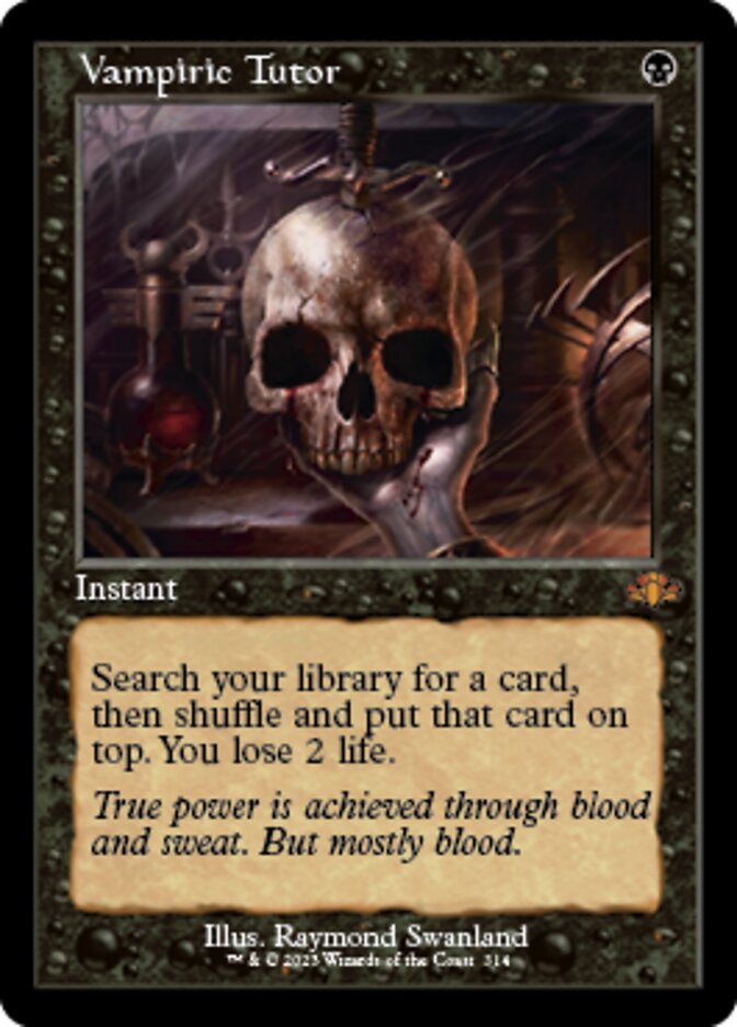Vampiric Tutor (Retro) [Dominaria Remastered] | Good Games North