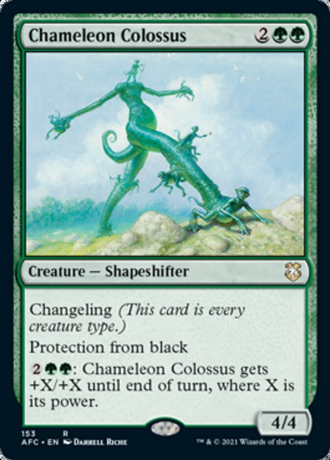 Chameleon Colossus [Dungeons & Dragons: Adventures in the Forgotten Realms Commander] | Good Games North