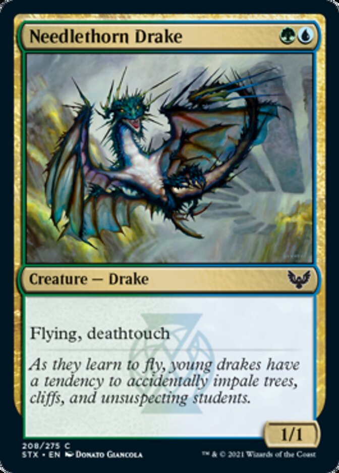 Needlethorn Drake [Strixhaven: School of Mages] | Good Games North