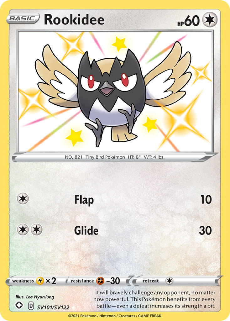 Rookidee (SV101/SV122) [Sword & Shield: Shining Fates] | Good Games North