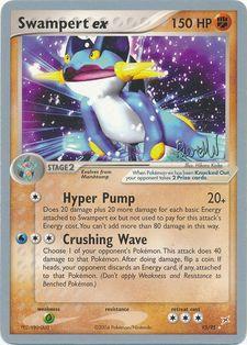 Swampert ex (95/95) (Rocky Beach - Reed Weichler) [World Championships 2004] | Good Games North