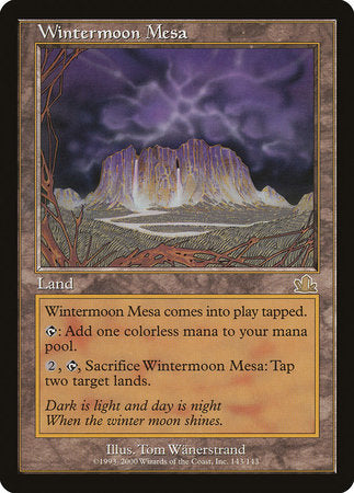 Wintermoon Mesa [Prophecy] | Good Games North