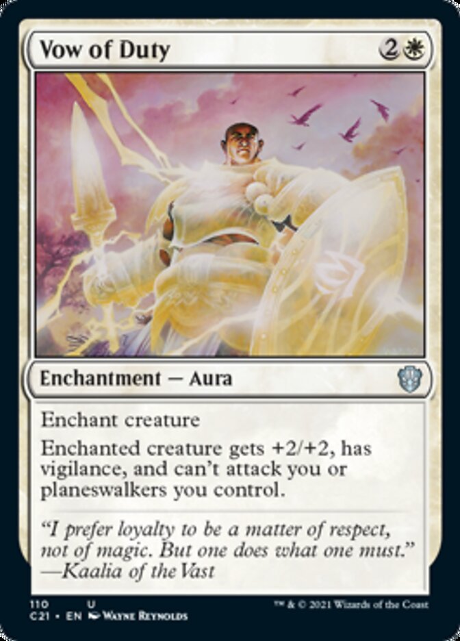 Vow of Duty [Commander 2021] | Good Games North
