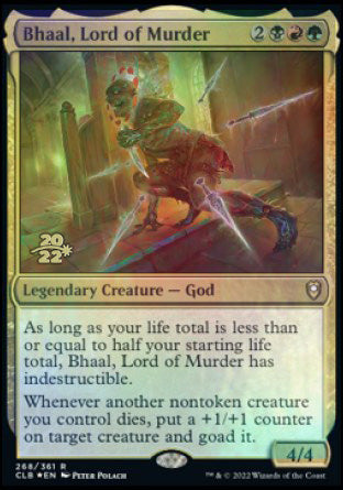 Bhaal, Lord of Murder [Commander Legends: Battle for Baldur's Gate Prerelease Promos] | Good Games North