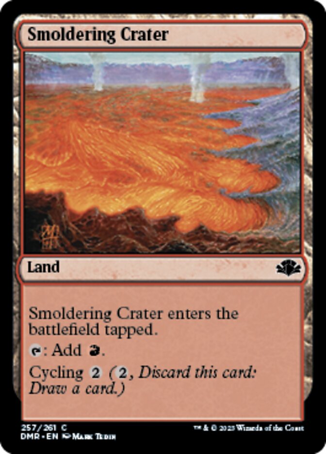 Smoldering Crater [Dominaria Remastered] | Good Games North