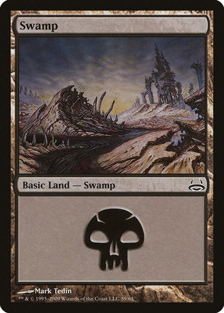 Swamp (59) [Duel Decks: Divine vs. Demonic] | Good Games North