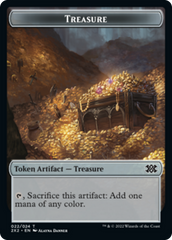 Boar // Treasure Double-sided Token [Double Masters 2022 Tokens] | Good Games North