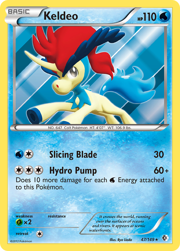 Keldeo (47/149) [Black & White: Boundaries Crossed] | Good Games North