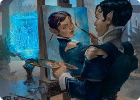 Parnesse, the Subtle Brush Art Card [Streets of New Capenna Art Series] | Good Games North