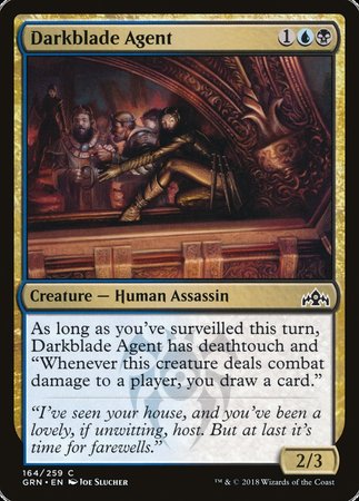 Darkblade Agent [Guilds of Ravnica] | Good Games North