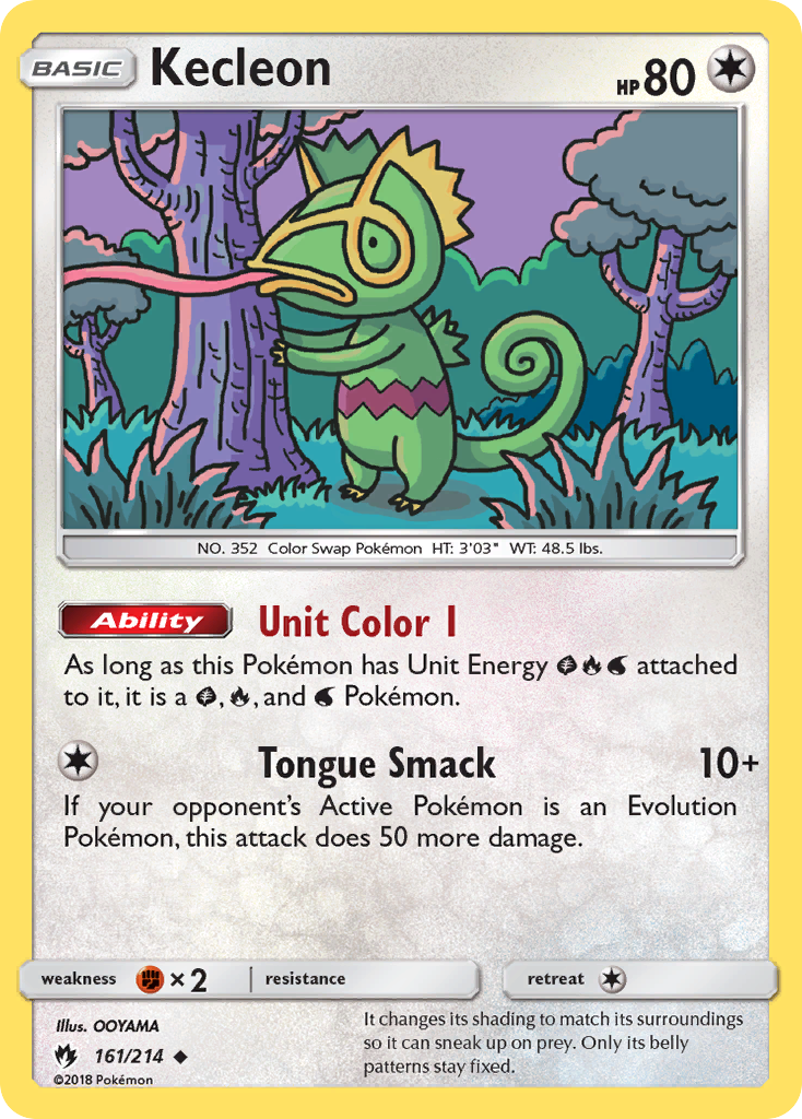 Kecleon (161/214) [Sun & Moon: Lost Thunder] | Good Games North