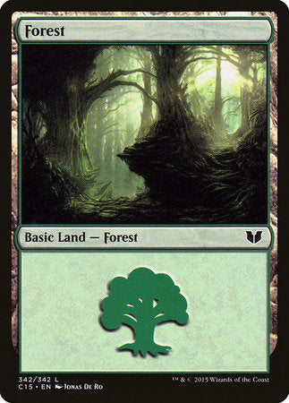 Forest (342) [Commander 2015] | Good Games North