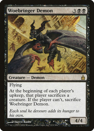 Woebringer Demon [Ravnica: City of Guilds] | Good Games North