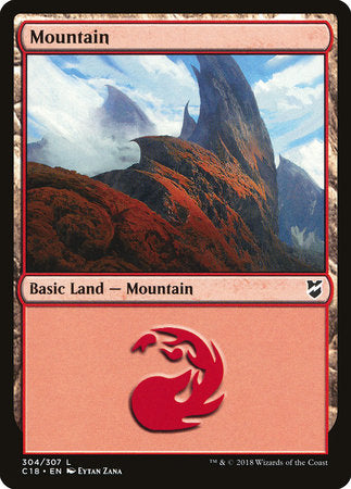 Mountain (304) [Commander 2018] | Good Games North