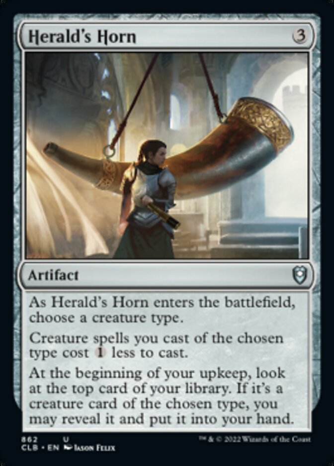 Herald's Horn [Commander Legends: Battle for Baldur's Gate] | Good Games North