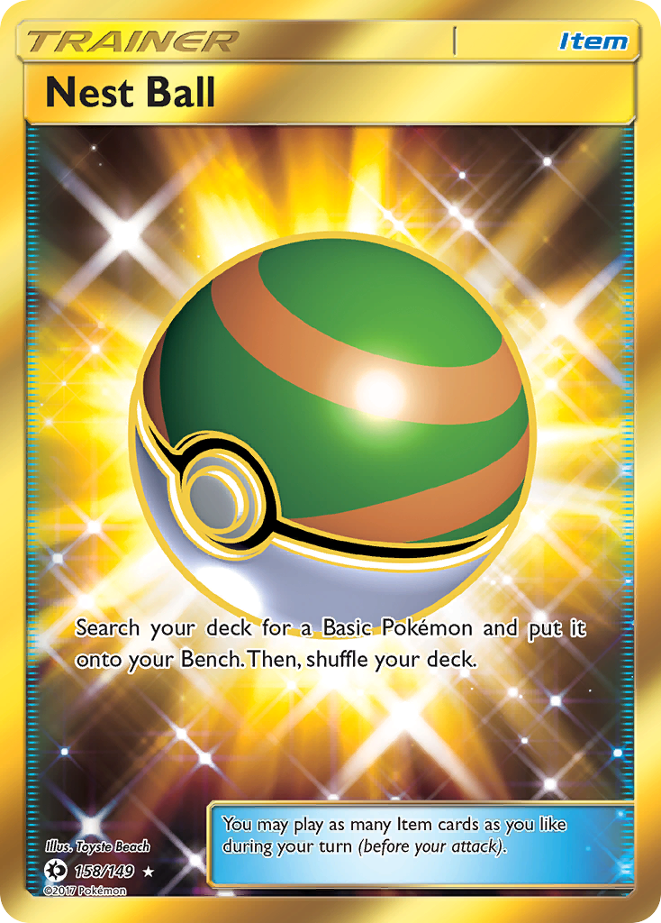 Nest Ball (158/149) [Sun & Moon: Base Set] | Good Games North
