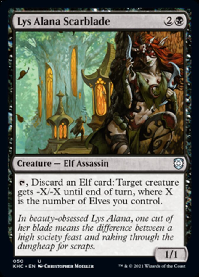 Lys Alana Scarblade [Kaldheim Commander] | Good Games North