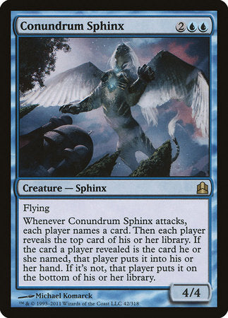 Conundrum Sphinx [Commander 2011] | Good Games North