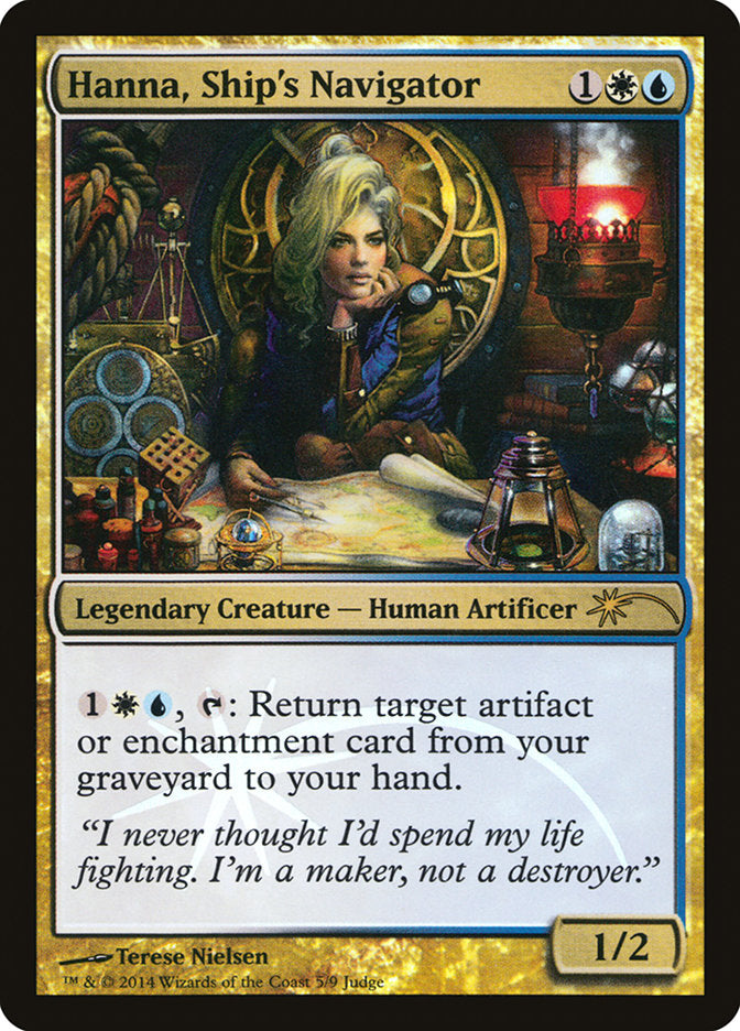 Hanna, Ship's Navigator [Judge Gift Cards 2014] | Good Games North