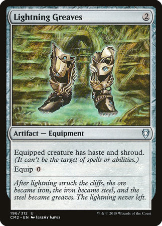 Lightning Greaves [Commander Anthology Volume II] | Good Games North