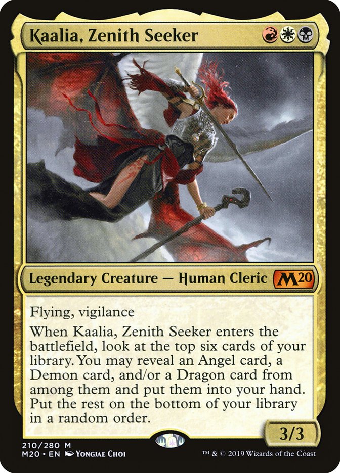 Kaalia, Zenith Seeker [Core Set 2020] | Good Games North