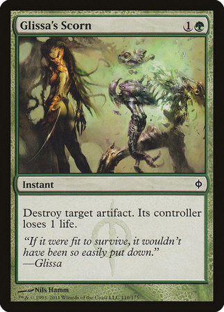 Glissa's Scorn [New Phyrexia] | Good Games North