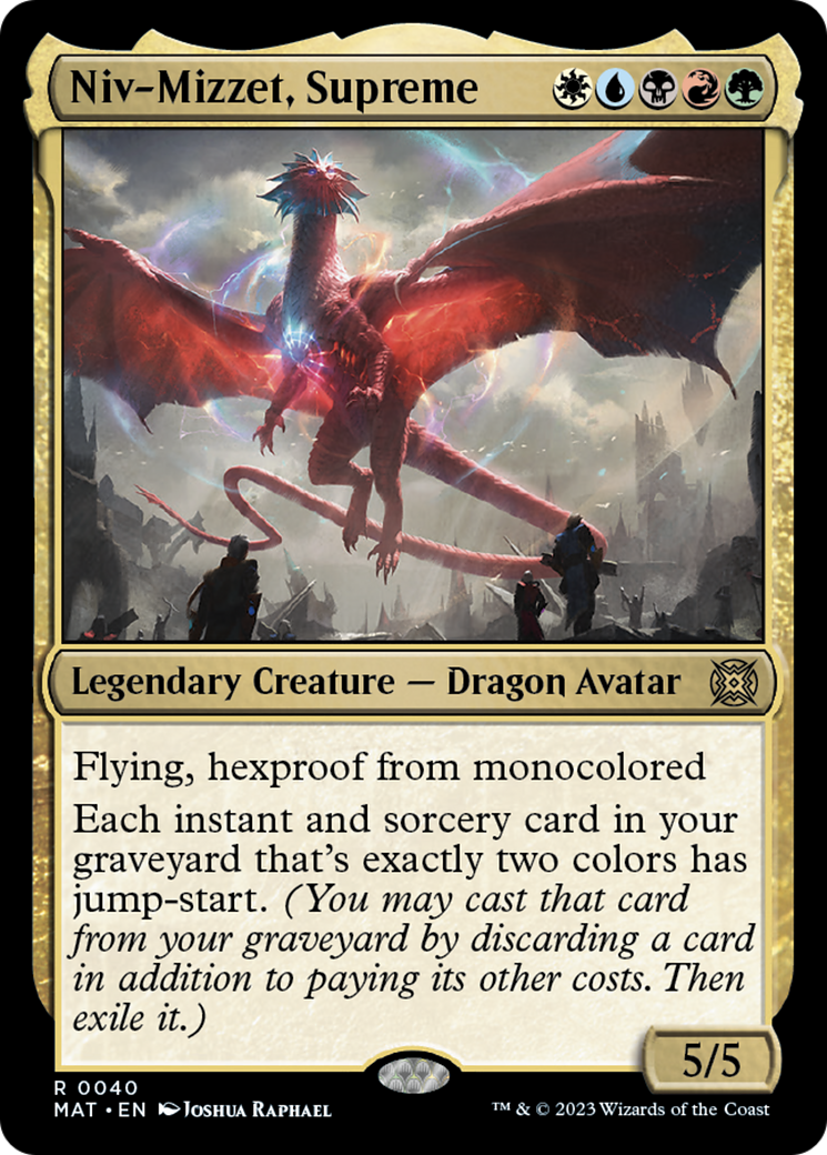 Niv-Mizzet, Supreme [March of the Machine: The Aftermath] | Good Games North