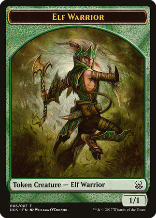 Elf Warrior Token [Duel Decks: Mind vs. Might Tokens] | Good Games North