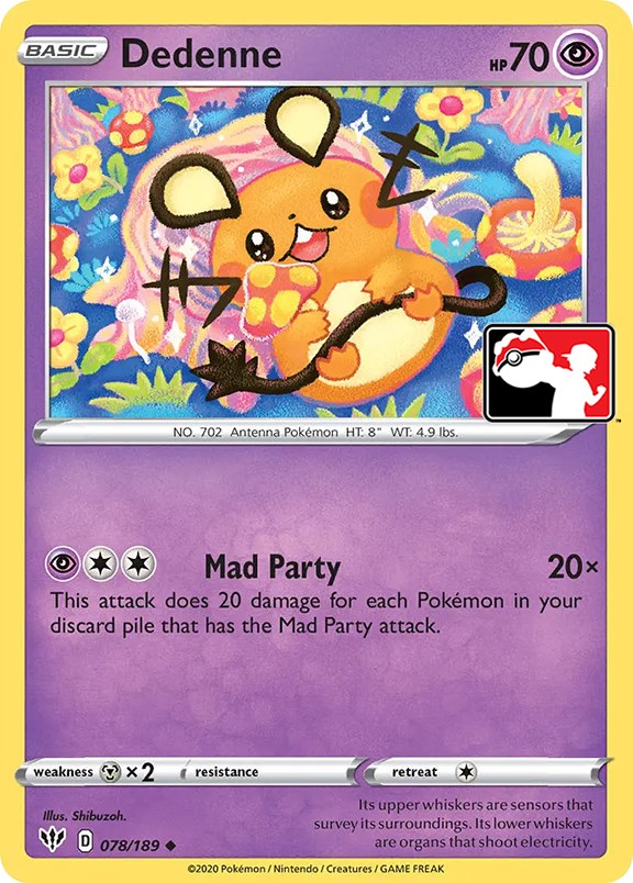 Dedenne (078/189) [Prize Pack Series One] | Good Games North
