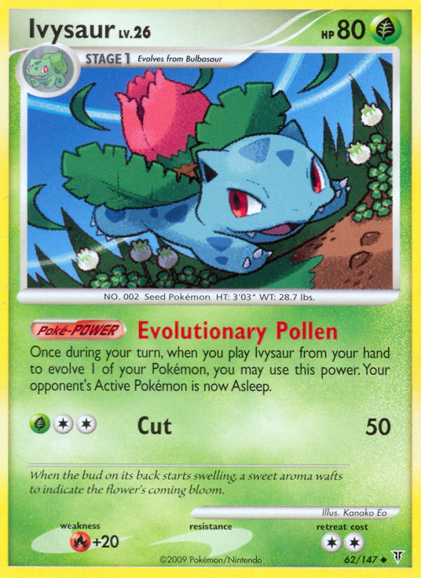 Ivysaur (62/147) [Platinum: Supreme Victors] | Good Games North