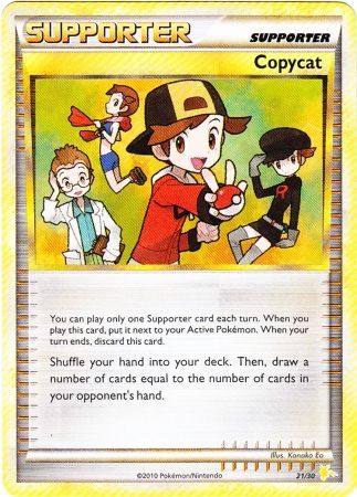 Copycat (21/30) [HeartGold & SoulSilver: Trainer Kit - Raichu] | Good Games North