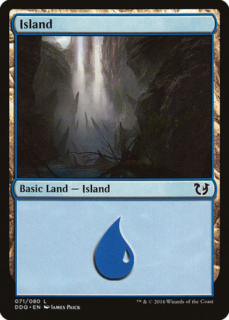 Island (71) [Duel Decks: Blessed vs. Cursed] | Good Games North