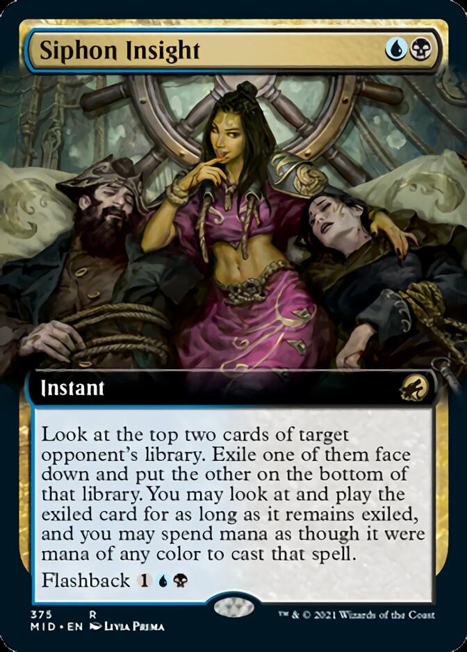 Siphon Insight (Extended) [Innistrad: Midnight Hunt] | Good Games North