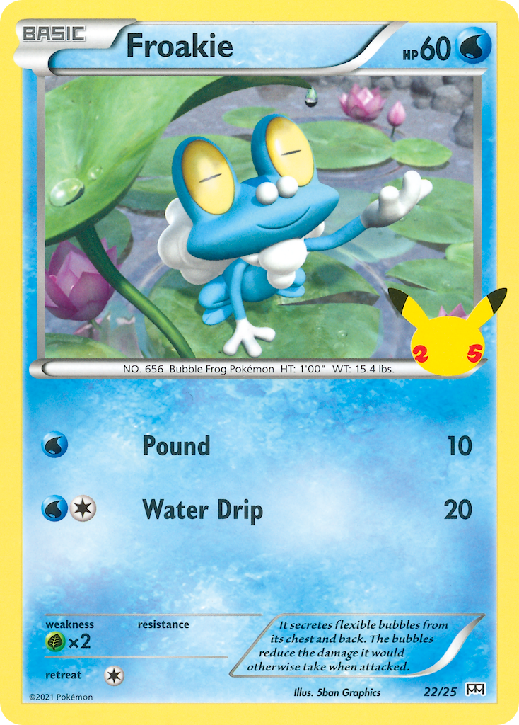 Froakie (22/25) [McDonald's 25th Anniversary] | Good Games North