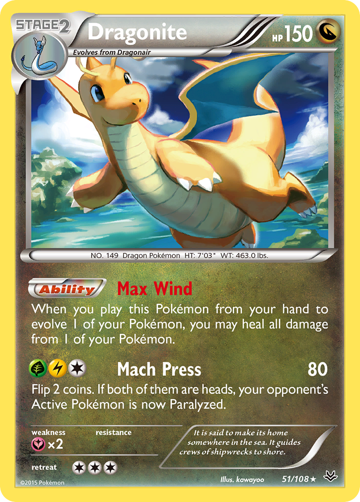 Dragonite (51/108) [XY: Roaring Skies] | Good Games North