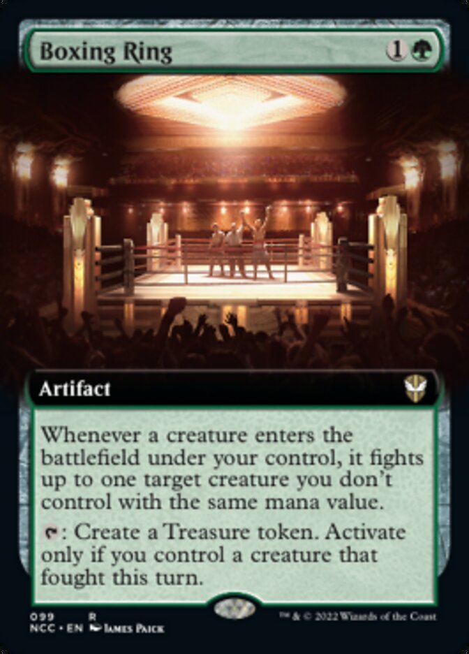 Boxing Ring (Extended Art) [Streets of New Capenna Commander] | Good Games North