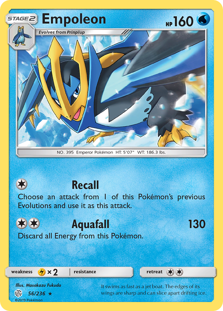 Empoleon (56/236) [Sun & Moon: Cosmic Eclipse] | Good Games North