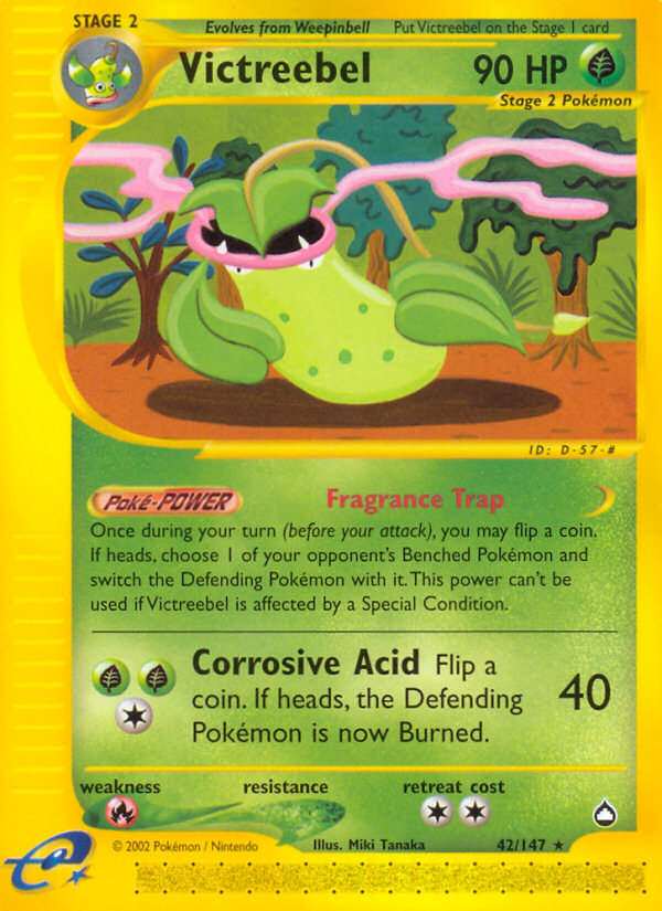 Victreebel (42/147) [Aquapolis] | Good Games North