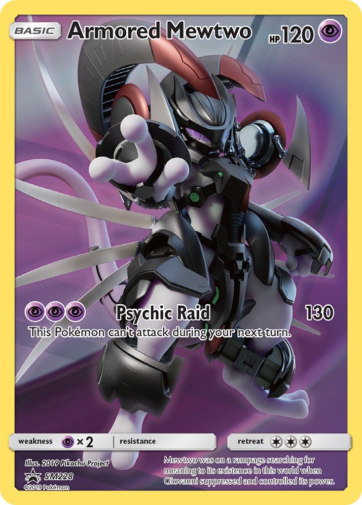 Armored Mewtwo (SM228) [Sun & Moon: Black Star Promos] | Good Games North