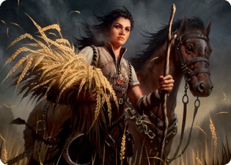 Ambitious Farmhand Art Card [Innistrad: Midnight Hunt Art Series] | Good Games North