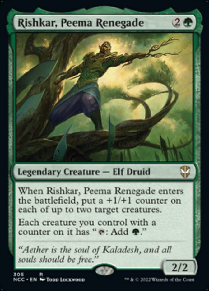 Rishkar, Peema Renegade [Streets of New Capenna Commander] | Good Games North