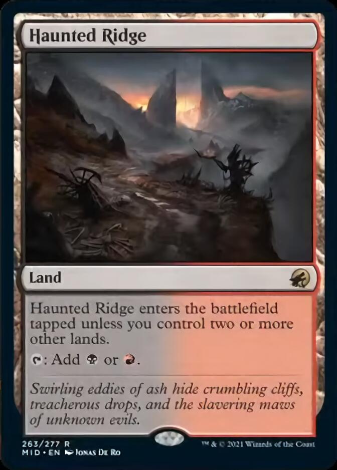 Haunted Ridge [Innistrad: Midnight Hunt] | Good Games North