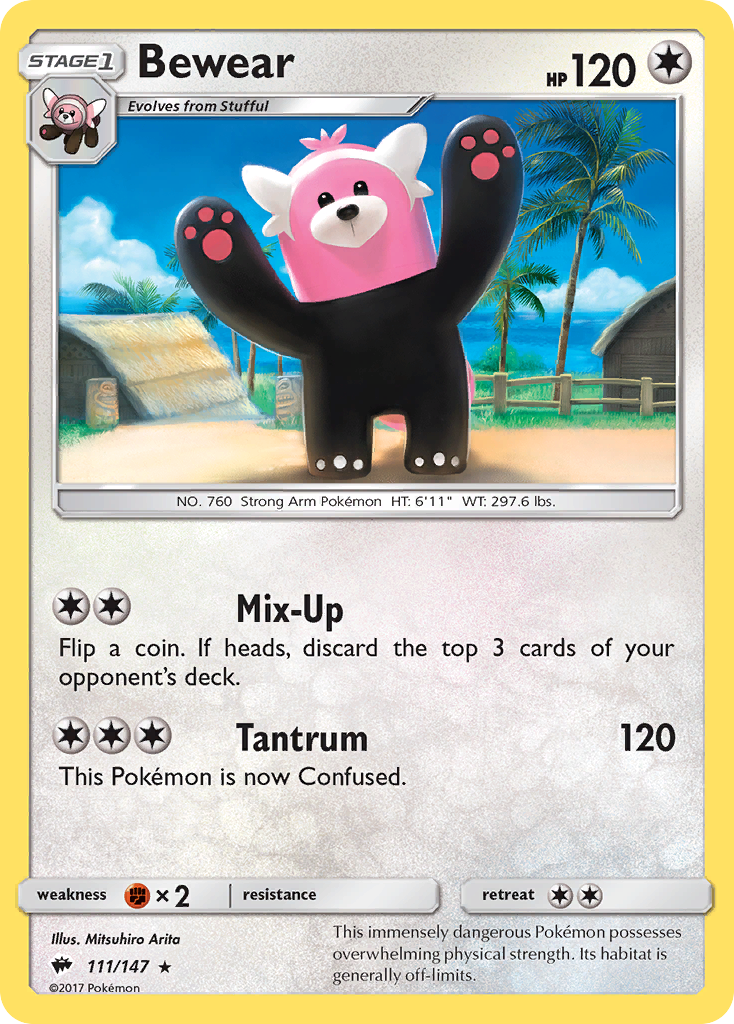 Bewear (111/147) [Sun & Moon: Burning Shadows] | Good Games North