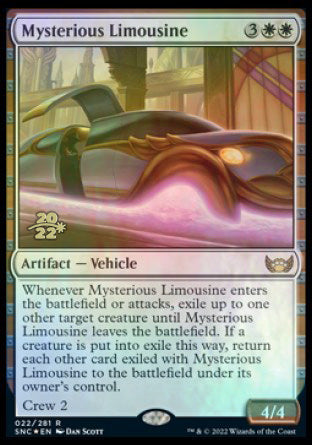 Mysterious Limousine [Streets of New Capenna Prerelease Promos] | Good Games North