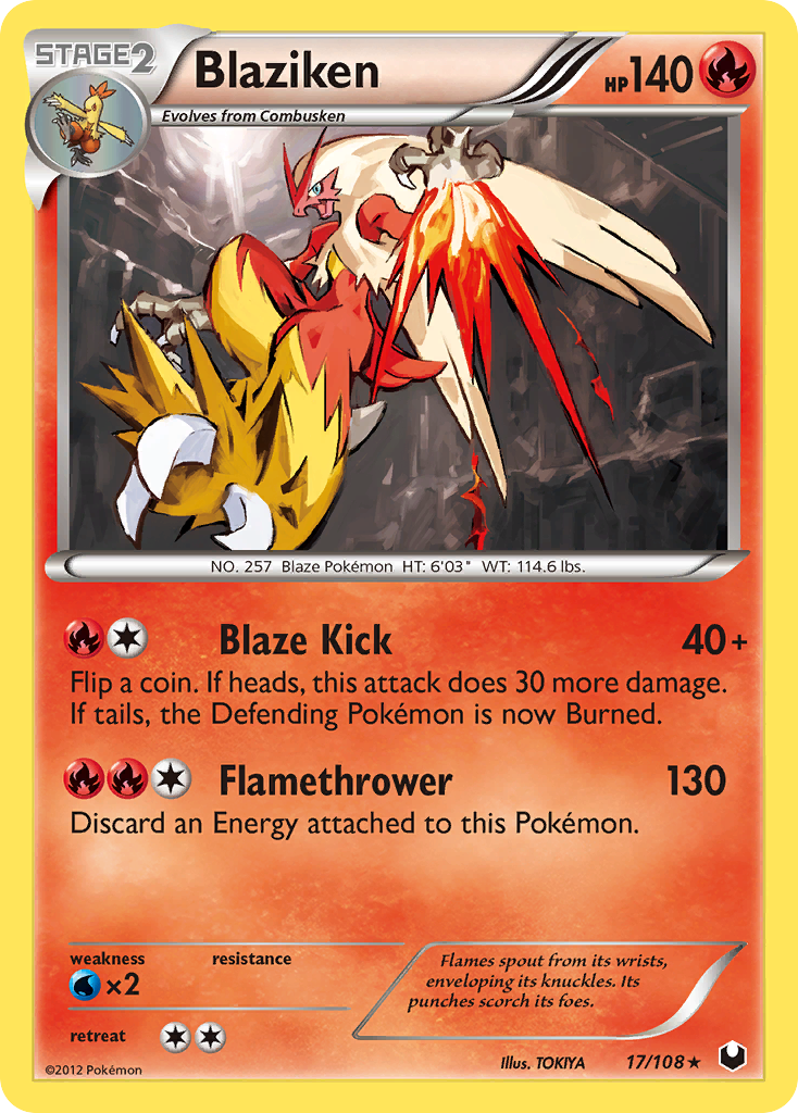 Blaziken (17/108) [Black & White: Dark Explorers] | Good Games North
