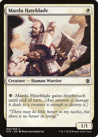 Mardu Hateblade [Khans of Tarkir] | Good Games North